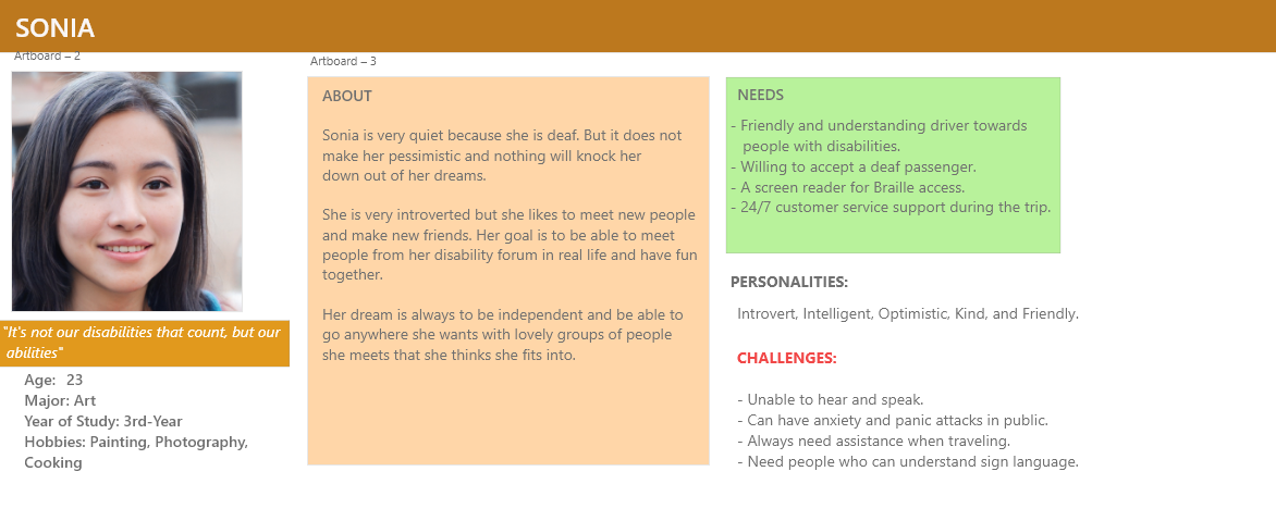 User persona 2