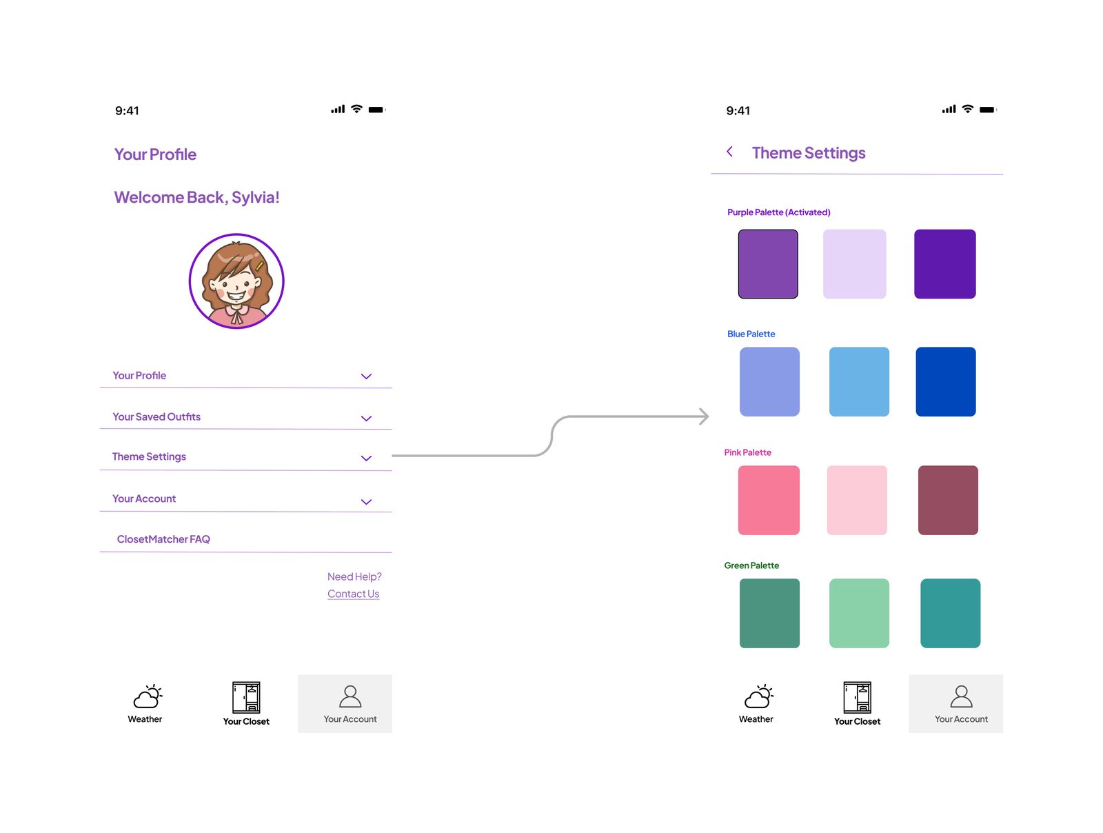 Color palette 1
