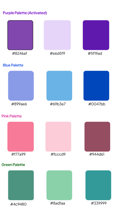 Color palette 2